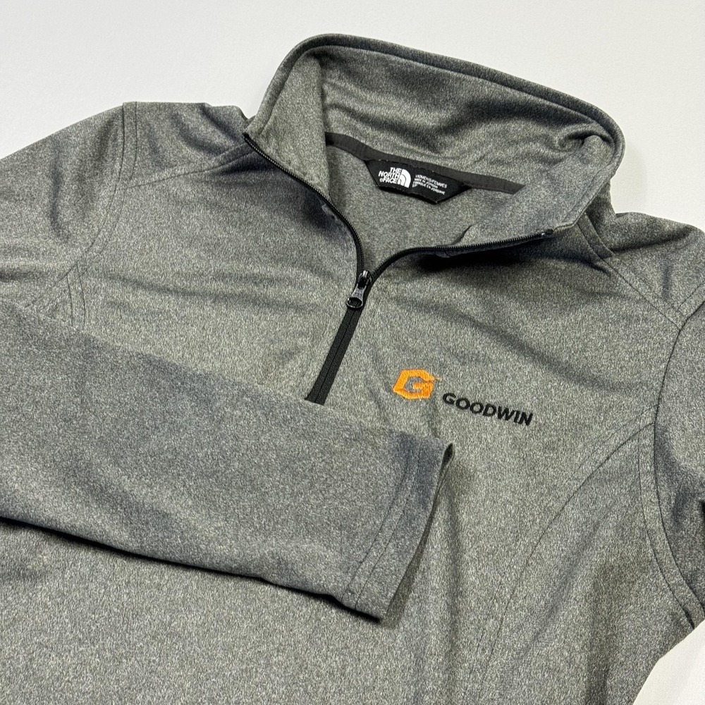 The North Face‎ Pullover Womens Small Gray 1/4 Zip Lightweight Goodwin Top